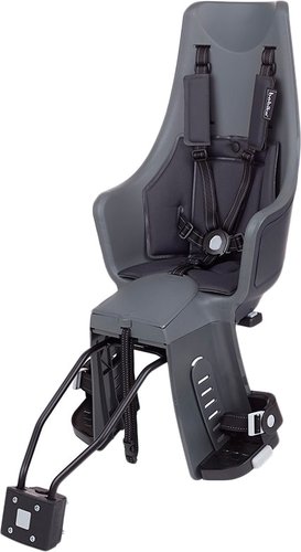 Детское велокресло Bobike Exclusive Maxi Plus Frame Led (urban grey)