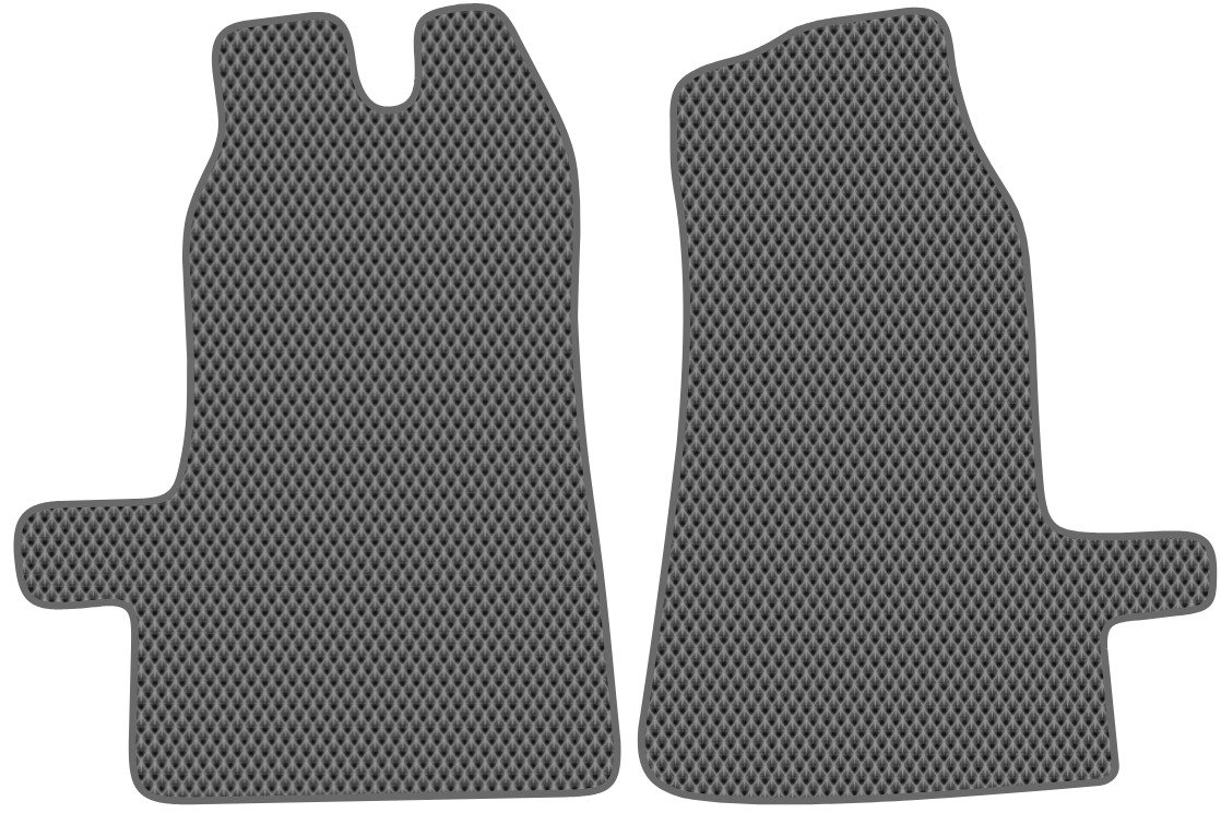 

Комплект ковриков для авто Alicosta Ford Transit VI (автобус) 2006 - 2014 (серый, ромб)