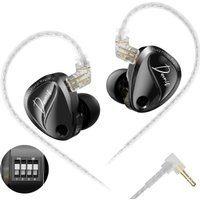 Наушники KZ Acoustics Duonic With Switches 3.5 мм (без микрофона, серебристый)