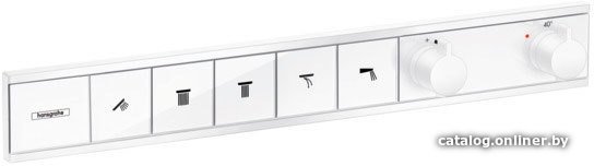 Смеситель без скрытого механизма Hansgrohe RainSelect 15384700 (белый)