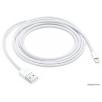 Кабель Apple USB 2.0 Type-A - Lightning (2 м, белый)