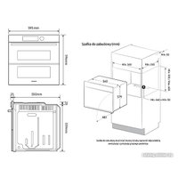 Электрический духовой шкаф Samsung NV7B4245VAK