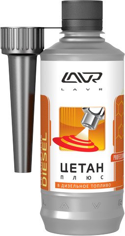 Присадка в топливо Lavr Cetane Plus Diesel 310мл (Ln2112)