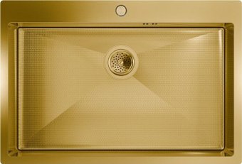 Кухонная мойка Floracio Steel F.7551.GDD