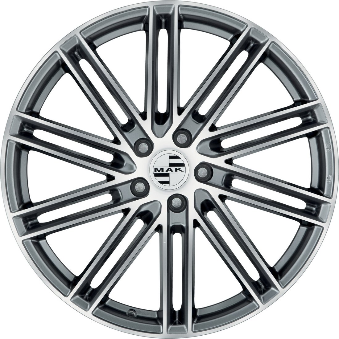 

Литые диски MAK Leipzig 22x9.5" 5x130мм DIA 71.6мм ET 68мм Gun Met-Mirror Face