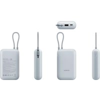 Внешний аккумулятор Xiaomi Power Bank P15ZM 10000mAh (голубой, международная версия)