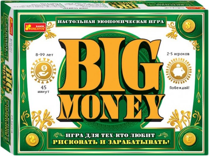 

Настольная игра Ranok-Creative Big Money 13120114Р