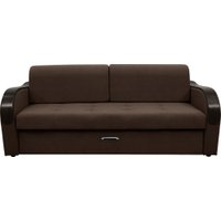 Диван Сириус Лидер-1 НПБ (Eva 27 велюр коричневый)