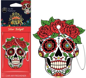 Aroma Car Ароматизатор бумажный Silver Tatoo 83118