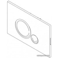 Панель смыва BelBagno Sfera BB017-SR-NERO.M