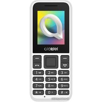 Кнопочный телефон Alcatel 1066D (белый)