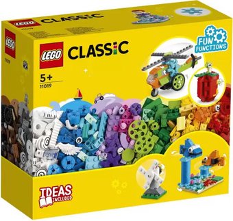 Набор деталей LEGO Classic 11019 Кубики и функции