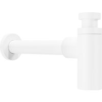 Умывальник Lauter 21836A + клапан 21190W + сифон 21635W (белый матовый)