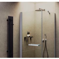 Душевой уголок MaybahGlass MGY-1312-5 (бесцветное стекло/хром матовый)