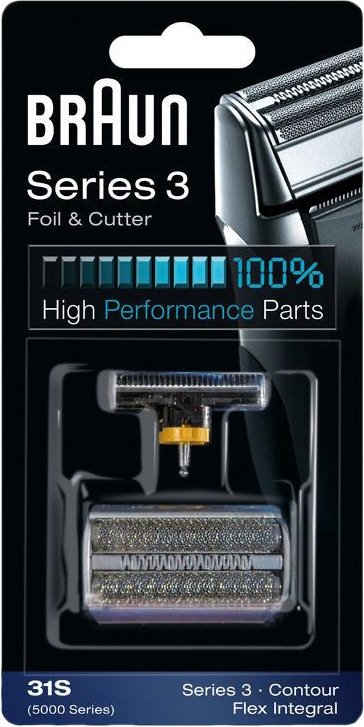 

Сетка и режущий блок Braun Series 3 31S (серебристый)