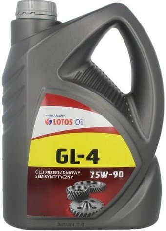Трансмиссионное масло Lotos Semisyntetic Gear Oil GL-5 75W-90 1л