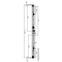 Душевой уголок Omnires Soho CLP12X+CLR10X