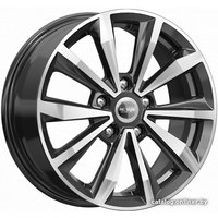 Литые диски K&K КС974 16x6.5" 5x112мм DIA 57.1мм ET 46мм Алмаз черный