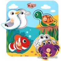Развивающая игрушка Mapacha Вкладыши. Морское приключение 962000