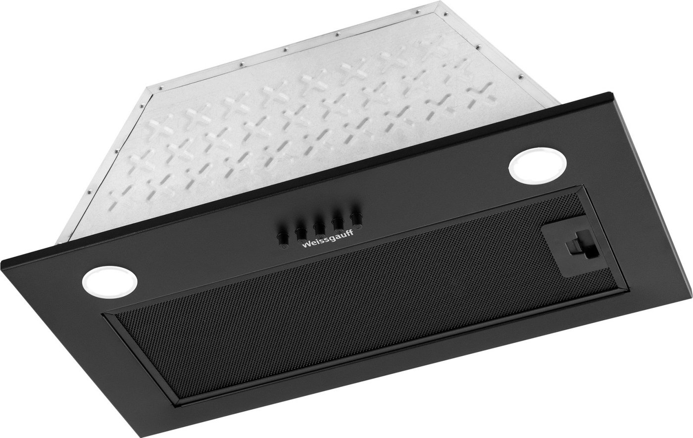 

Кухонная вытяжка Weissgauff Leaf 600 PB Full Black Enamel
