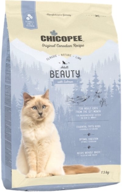 

Сухой корм для кошек Chicopee CNL Beauty 1.5 кг