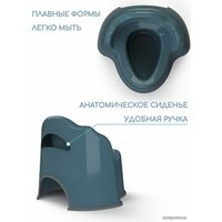 Детский горшок Amarobaby Ergonomic AB221103Er/18 (бирюзовый)