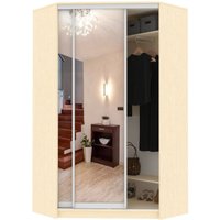 Шкаф-купе Кортекс-мебель Сенатор ШК30 Классика зеркало (венге светлый) в Солигорске