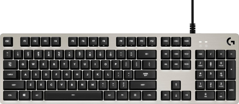 

Клавиатура Logitech G413 920-008348 (серебристый, нет кириллицы)