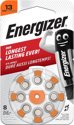 Батарейка Energizer Hearing Aid Batteries ZA13 (8 шт)