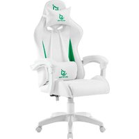 Игровое (геймерское) кресло GameLab Tetra White (бело-зеленый) в Пинске