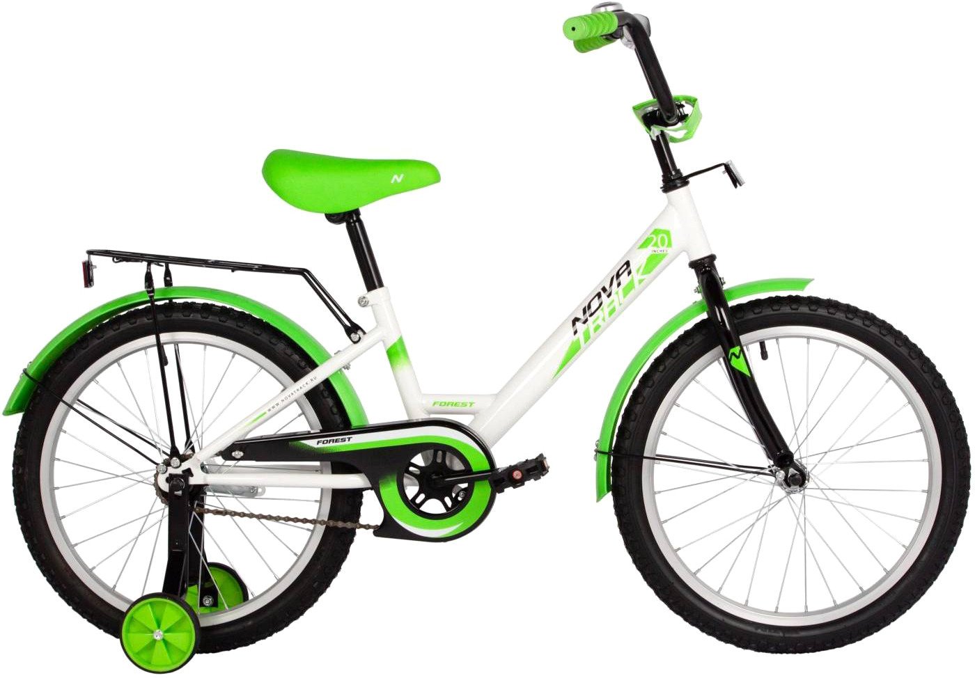 Детский велосипед Novatrack Forest 20 201FOREST.WT5 (белый)