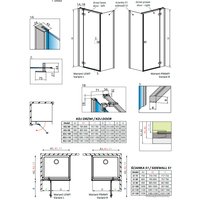 Душевой уголок Radaway Fuenta New KDJ 120x120