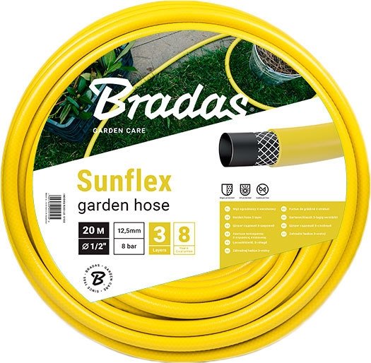 

Шланг Bradas Sunflex 19 мм (3/4", 30 м) WMS3/430