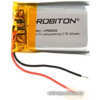 Аккумулятор Robiton LP602030 300 mAh 1 шт