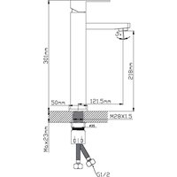 Смеситель Potato P10304S