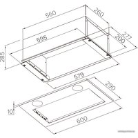 Кухонная вытяжка Haier HVX-BI671X