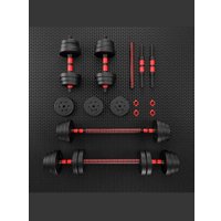 Набор гантелей с грифом для штанги Classmark 2023073720079