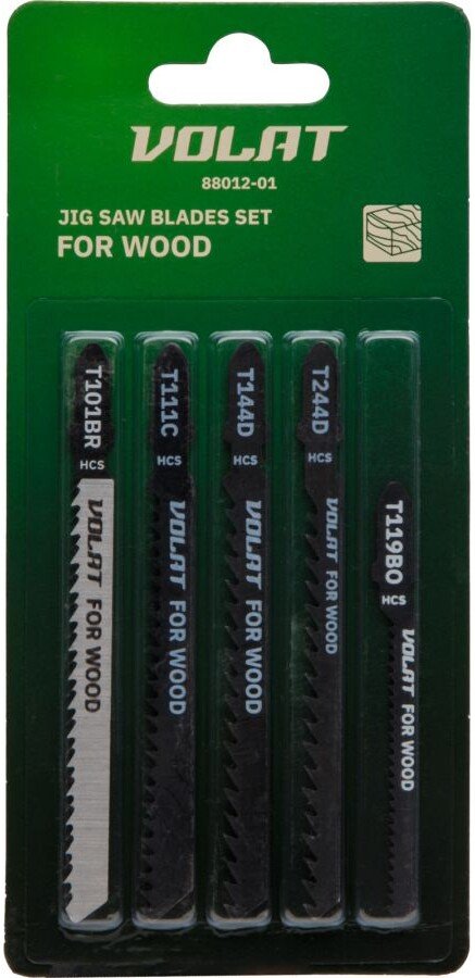 

Набор пильных полотен Волат 88012-01