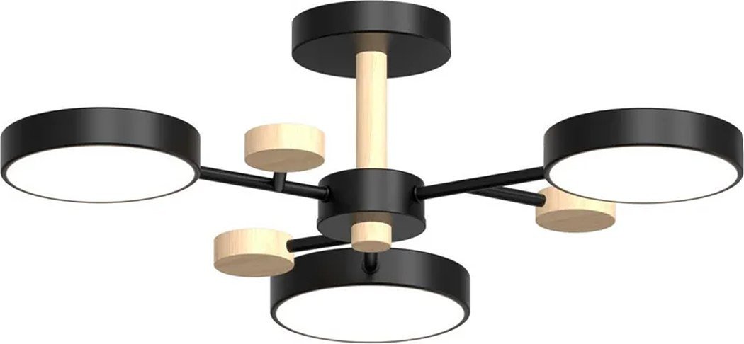 Припотолочная люстра LED4U L3203-620 BK