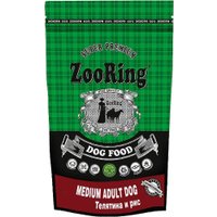 Сухой корм для собак ZooRing Medium Adult Dog Телятина и рис 941958 2 кг в Могилеве