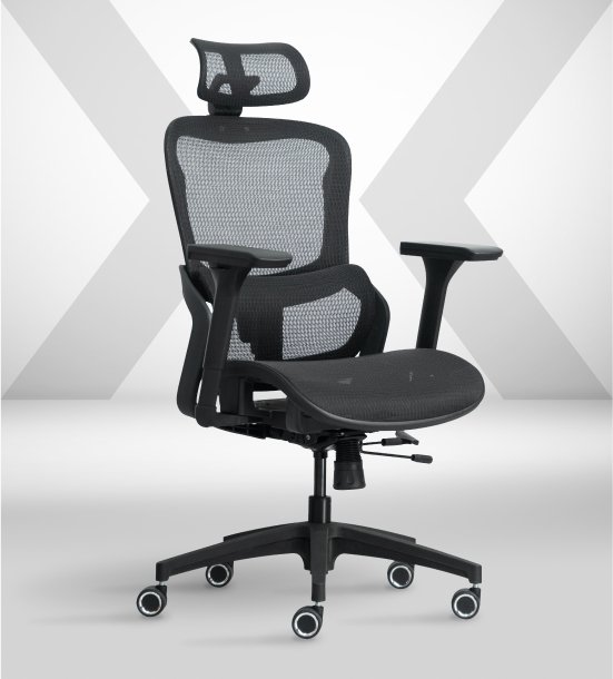 

Офисное кресло SPARX Jetty Black (черный)