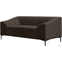 Диван Brioli Тони двухместный (V12/коричневый)