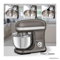 Планетарный миксер ProfiCook PC-KM 1197 (серый)
