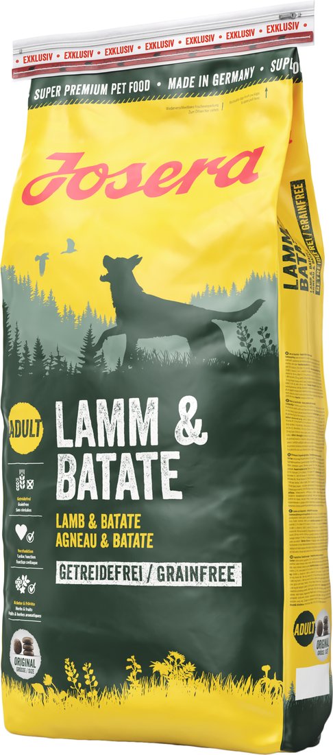 

Сухой корм для собак Josera Lamm & Batate 15 кг