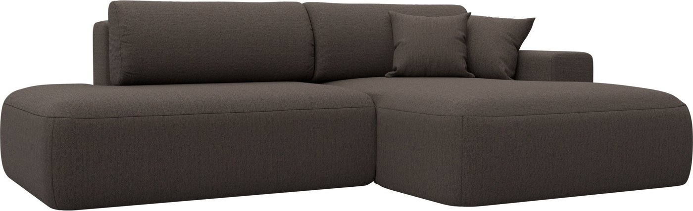 

Угловой диван Лига диванов Лига-036 НПБ Модерн правый 124698 (рогожка амур коричневый)