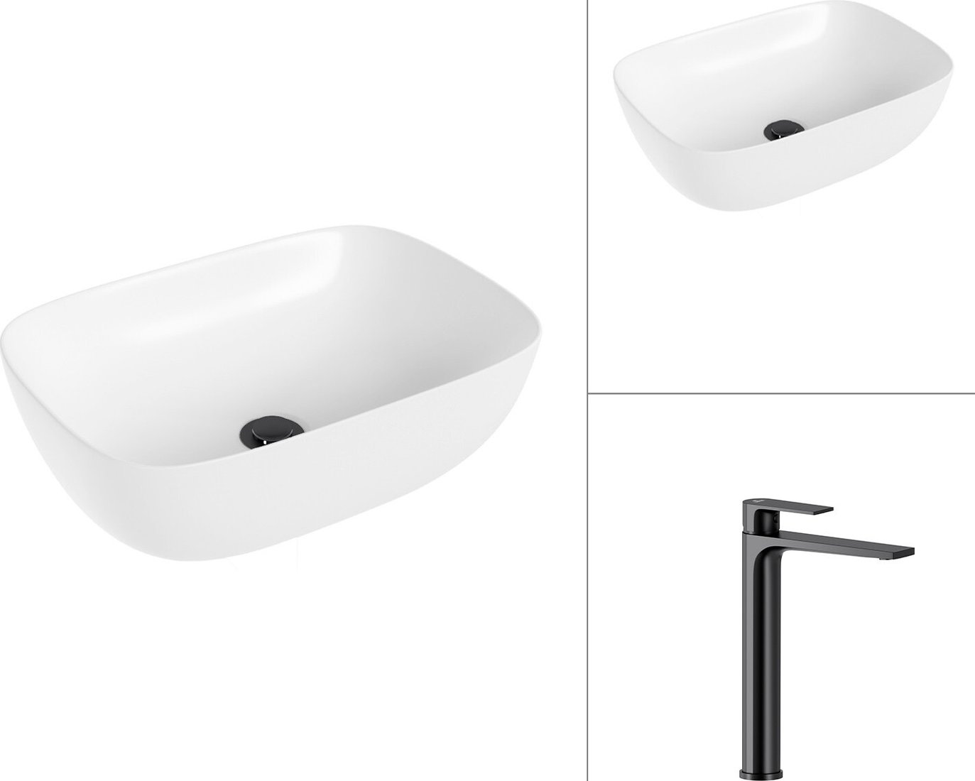 

Умывальник Lauter 21493A + Reef 21CK8678BS