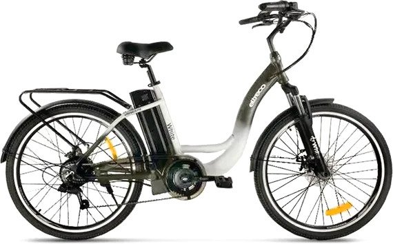 

Электровелосипед Eltreco White 2422 (белый/серый)