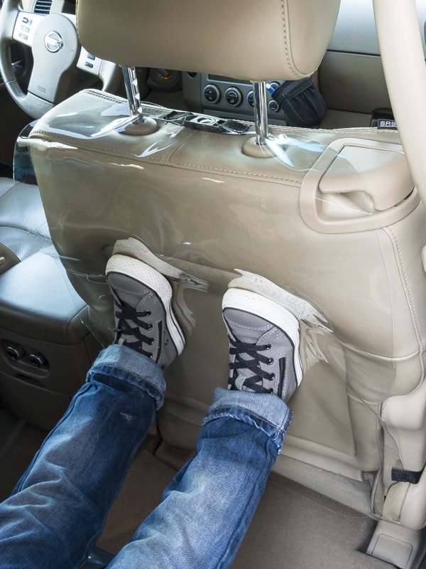 

Накидка на автомобильное сидение АвтоБра от грязных ног ребенка Невидимка 5107