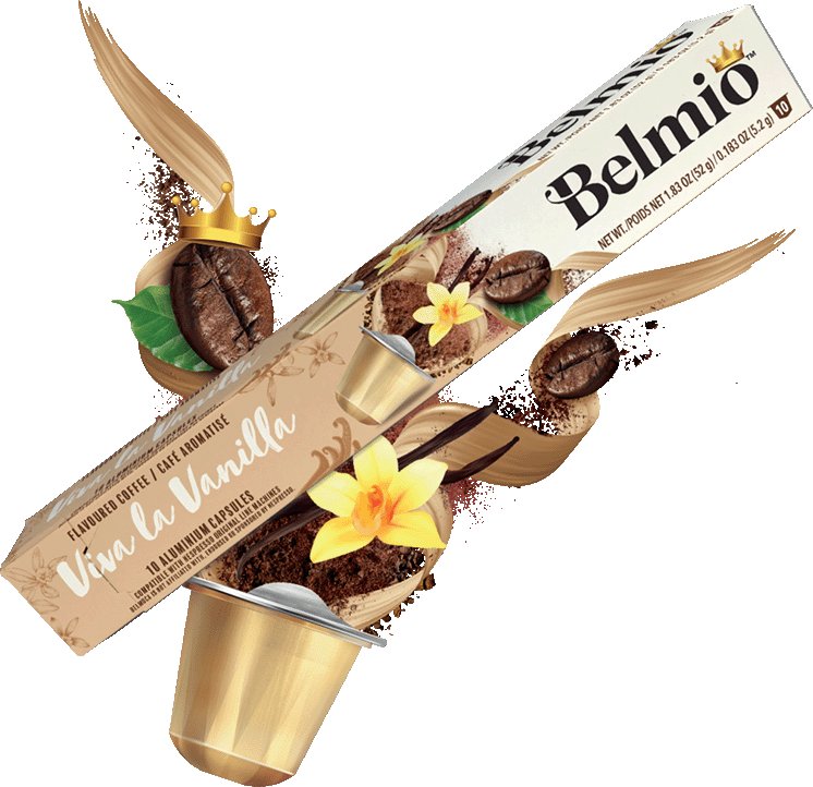 

Кофе в капсулах Belmio Viva la Vanilla 10 шт