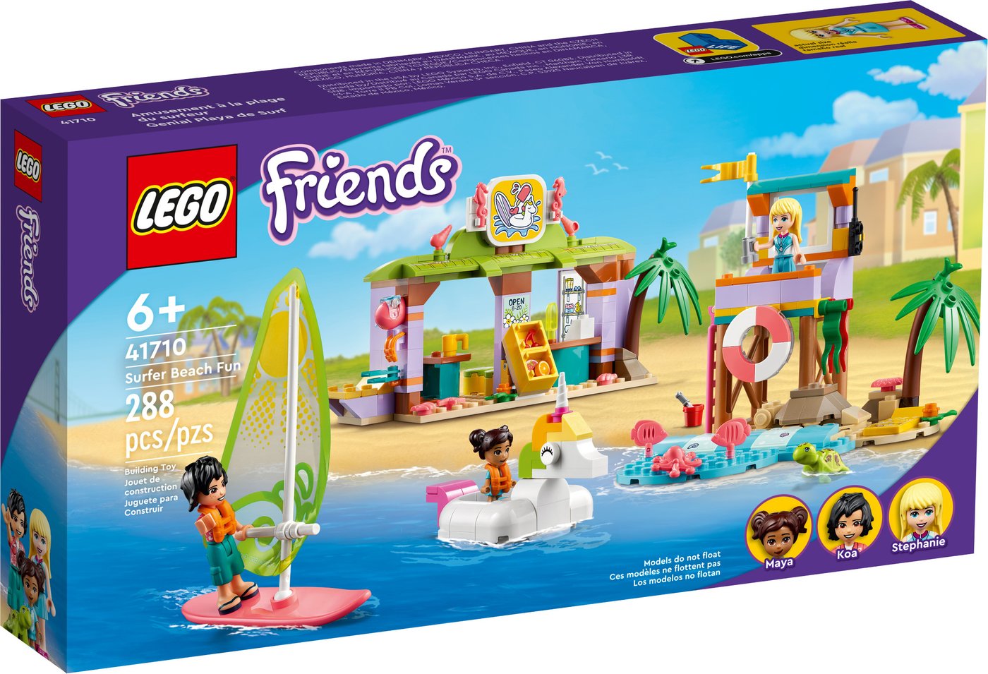 

Конструктор LEGO Friends 41710 Развлечения на пляже для серферов